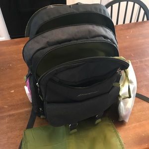 Eddie Bauer diaper bag back pack! Great condition.